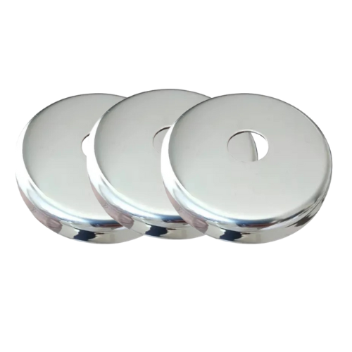 Canopla Reta Polida. A-304 1/2 X 0,5mm